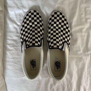 Vans slip-on classic checkered